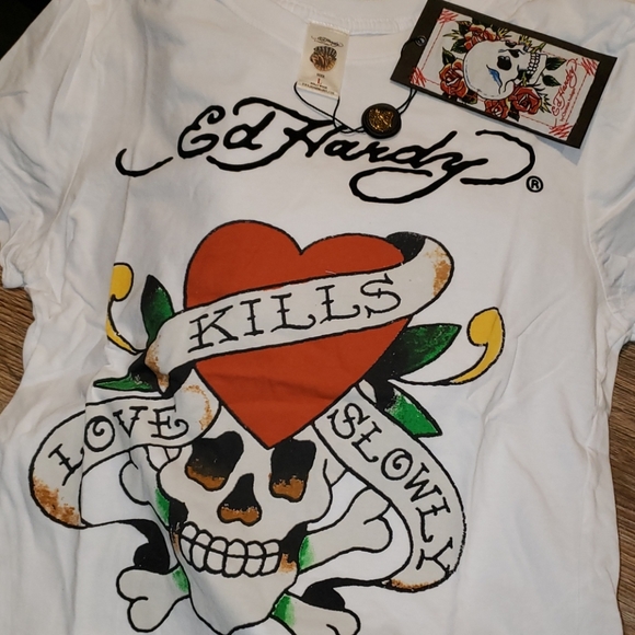 Ed Hardy Tshirt Black - Picture 7 of 7